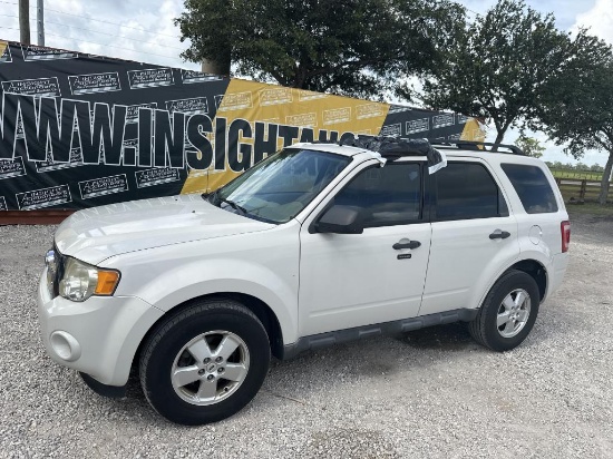 2012 Ford Escape Xlt Suv W/t R/k