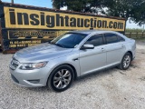 2012 Ford Taurus Sedan W/t R/k