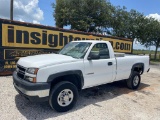 2006 Chevy 2400hd Truck W/t R/k