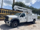 2011 Ford F-550 Diesel Bucket Truck W/t R/k