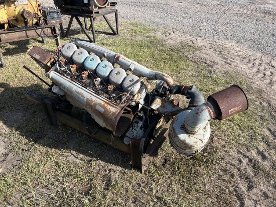 DEUTZ 6 CYLINDER DIESEL ENGINE