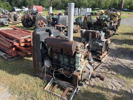 DETROIT DIESEL 4 CYLINDER POWER UNIT