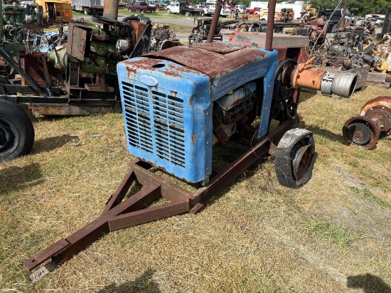 CORNELL 8 INCH TRAILER MOUNTED PUMP