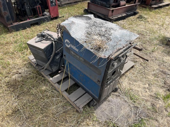 MILLER MILLERMATIC 250 WELDER & PARTS