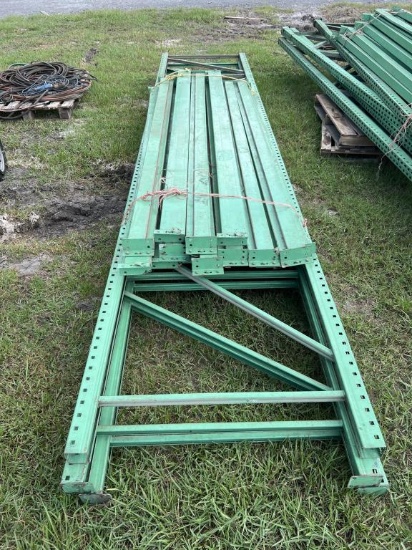LOT OF PALLET RACKING