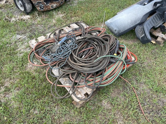 PALLET OF TORCH HOSES & MISC