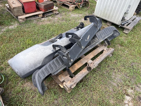 PALLET OF TRUCK BUMPERS