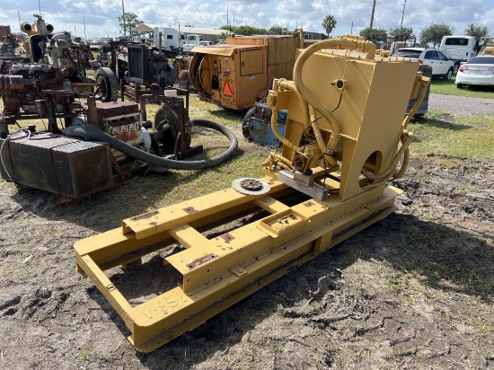HYDRAULIC PUMP FRAME