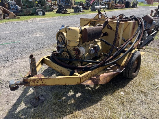 DEUTZ 4 CYLINDER DIESEL HYDRAULIC PUMP