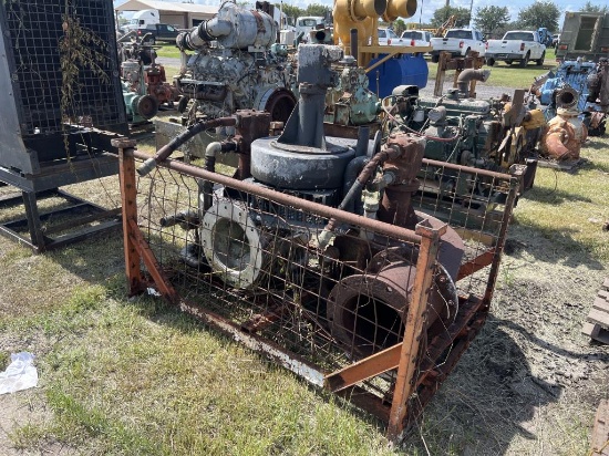 (3) SUBMERSIBLE PUMPS & CAGE