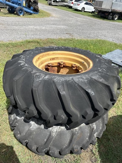 (2) Harvest King 18.4-26 Tires