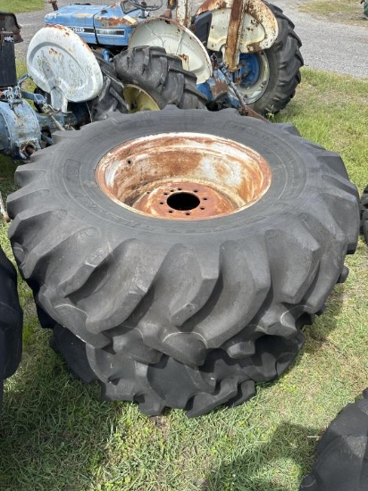 (2) Kelly- Springfield Power Mark 18.4-26 Tires