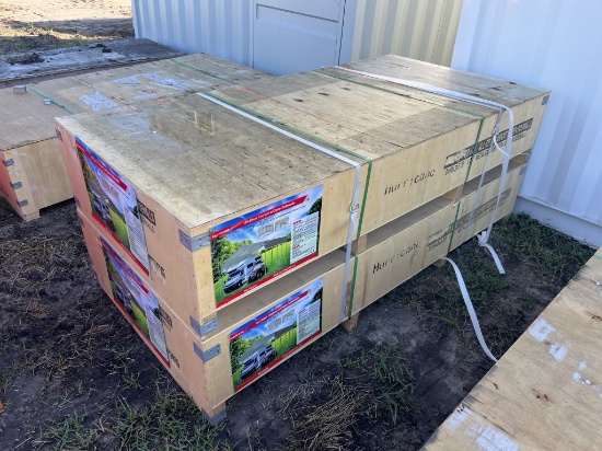 UNUSED 20x20FR ALL-STEEL CARPORT W/OPEN SIDES