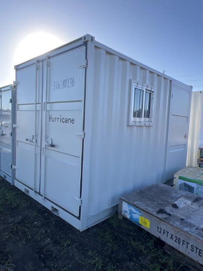 UNUSED 12FT STORAGE CONTAINER