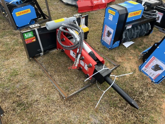 UNUSED RAYTREE SKIDSTEER HYDRAULIC HAMMER