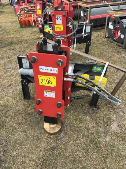 UNUSED RAYTREE 680 HYDRAULIC POST POUNDER