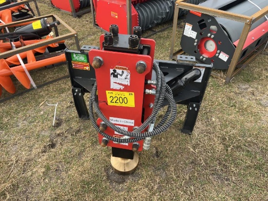 UNUSED RAYTREE 680 HYDRAULIC POST POUNDER