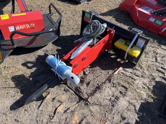 UNUSED RAYTREE SKID STEER HYDRAULIC HAMMER