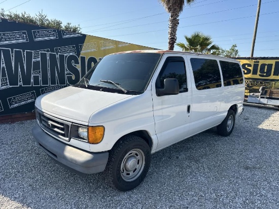 2005 Ford E-150 Van W/t R/k