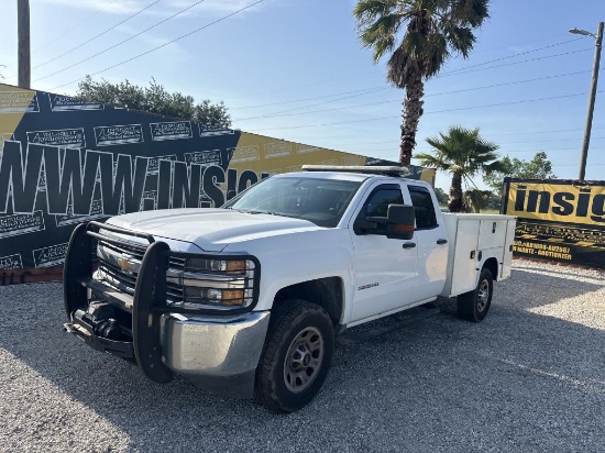2017 Chevy 3500HD Utility Truck W/t R/k