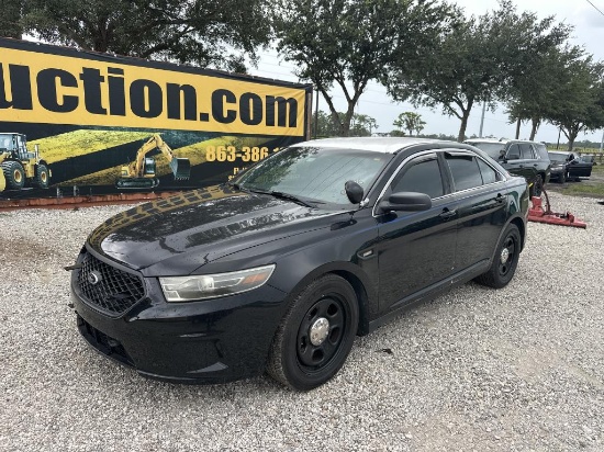 2014 Ford Taurus Police Interceptor W/t R/k