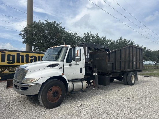 2011 International 4300 Grapple Truck W/t R/k