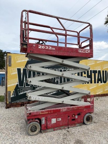 2017 Mec 2632se Electric Scissor Lift R/k