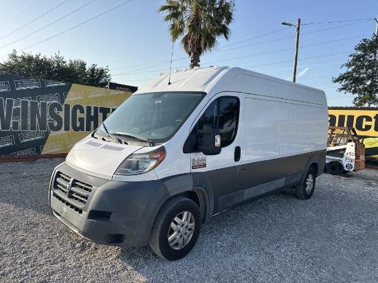 2018 Dodge Ram 2500 Promaster Van W/t W/k