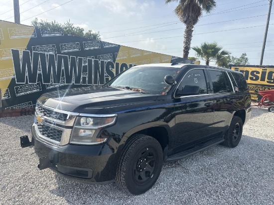2018 Chevy Tahoe Police Interceptor W/t W/k