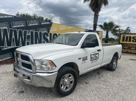 2016 Dodge Ram 2500hd Truck W/t W/k