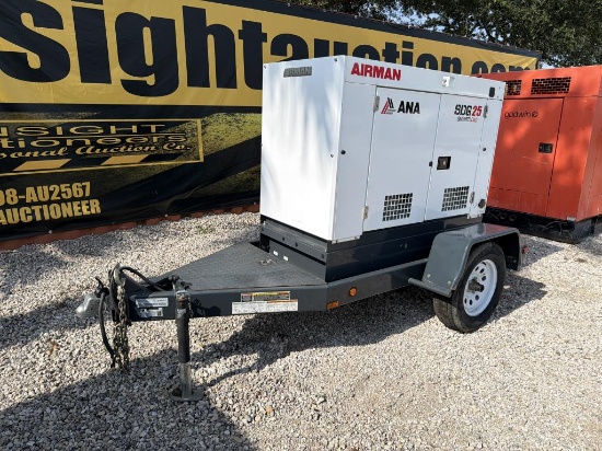 2024 Airman Sdg25s-8e1 25kw Diesel Generator Set