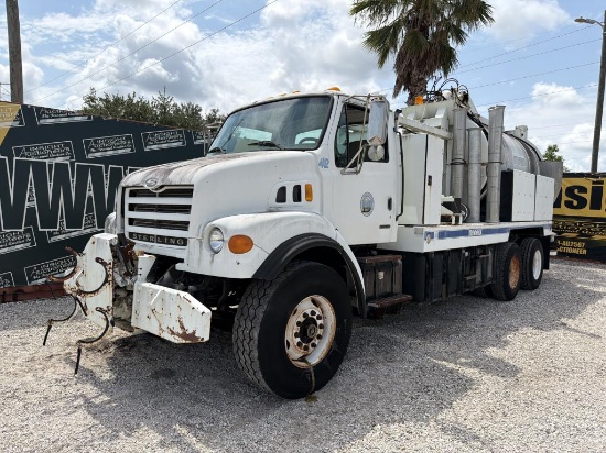 2001 STERLING SEWER/VAC TRUCK W/T R/K