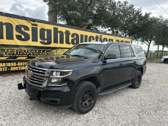2020 Chevy Tahoe Police Interceptor W/t R/k