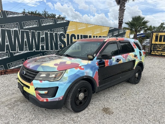 2016 Ford Explorer Police Interceptor W/t R/k