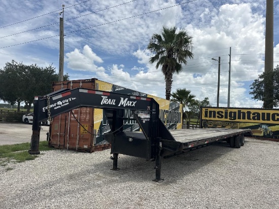 2023 Trail Maxx 40ft Gooseneck Trailer W/t