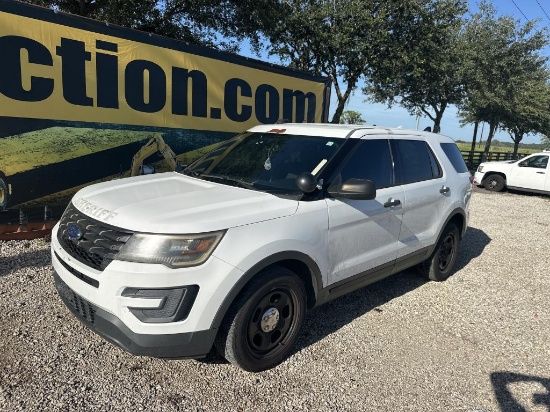 2017 Ford Explorer Police Interceptor W/t R/k