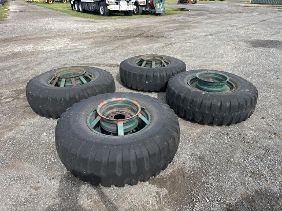 (4) 14x24 8 Lug Buggy Tires