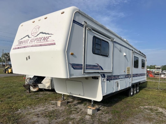 1997 Travel Supreme 34ft Travel Trailer W/t