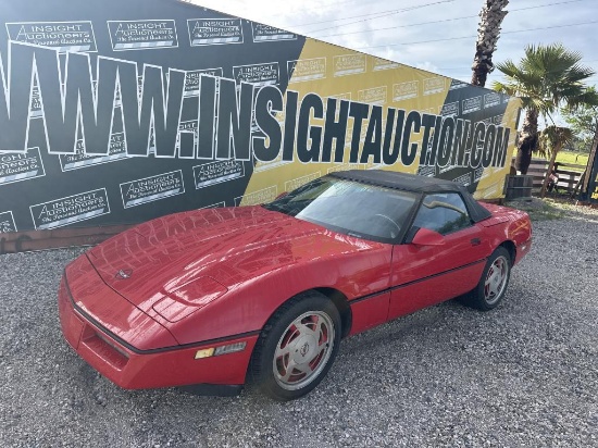 1990 Chevy Corvette W/t W/k