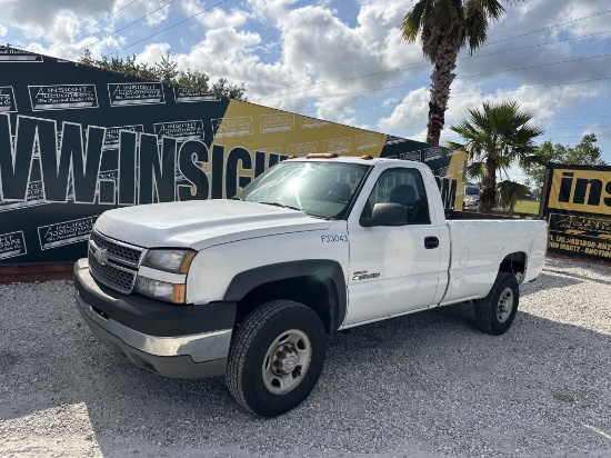 2005 Chevy Silverado 2500hd Diesel Truck W/t R/k