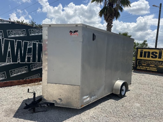 2023 Quality 12ft Enclosed Cargo Trailer W/t