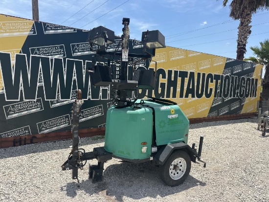 2016 Terex Rl4 6kw Diesel Light Tower Towable