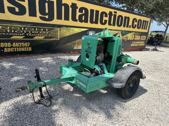 Myers Seth 4inch Diesel Powered Pump Towable