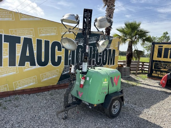 2017 Wacker Neuson Ltv6l 6kw Diesel Light Tower