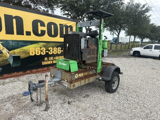 2018 Atlas Copco 4inch Diesel Powerd Pump Towable