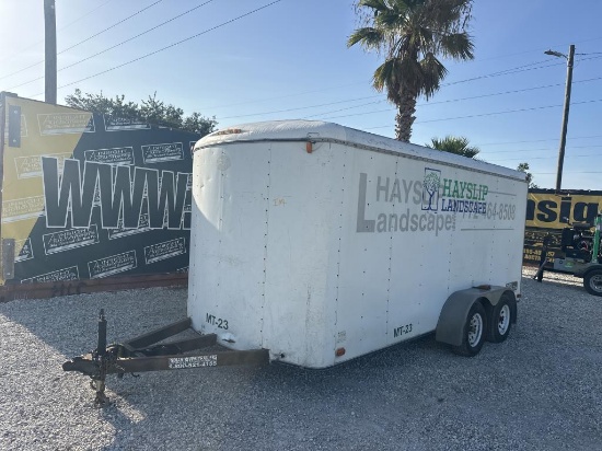 2007 Indian River 16ft Enclosed Cargo Trailer W/t