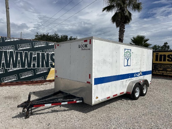 2014 Lgs 16ft Enclosed Cargo Trailer W/t