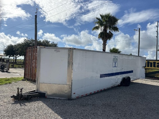 2020 Freedom 30ft Enclosed Cargo Trailer W/t