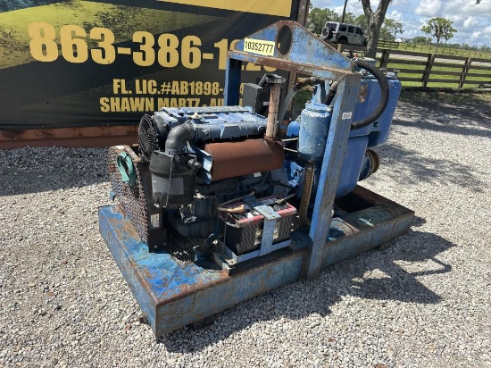 Thompson 6Inch Diesel Powered Pump
