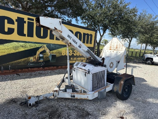 2015 Altec Wc166a Wood Chipper Towable
